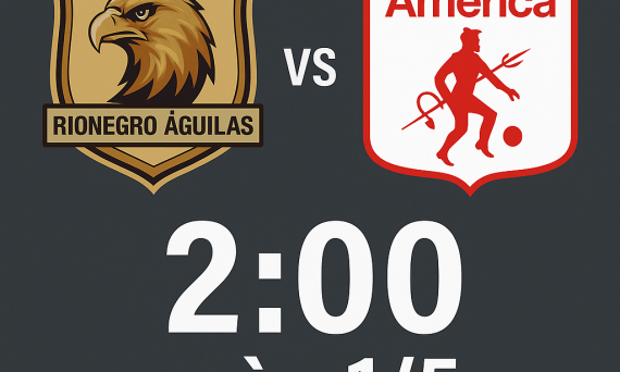 Rionegro Aguilas vs America de Cali