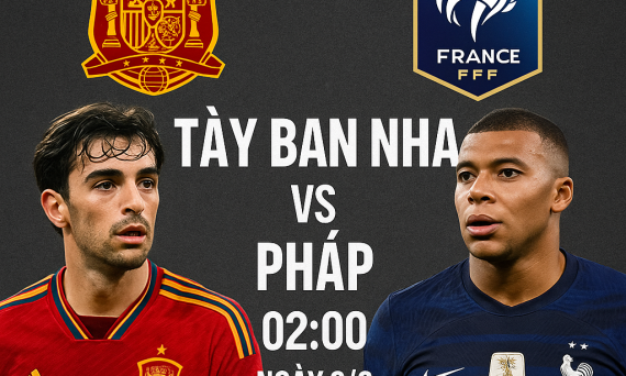 Tây Ban Nha vs Pháp